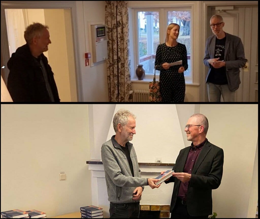 Bilder från överlämningen av Rolands festskrift.