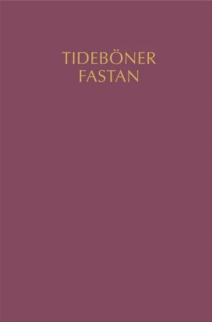 Framsidan till Peter Halldorfs (red) bok 'Tideböner fastan'
