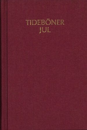 Framsidan till Peter Halldorfs (red) bok 'Tidebäner jul'